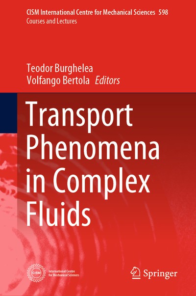 Transport Phenomena in Complex Fluids