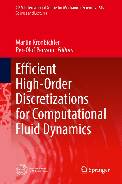 Efficient High-Order Discretizations for Computational Fluid Dynamics